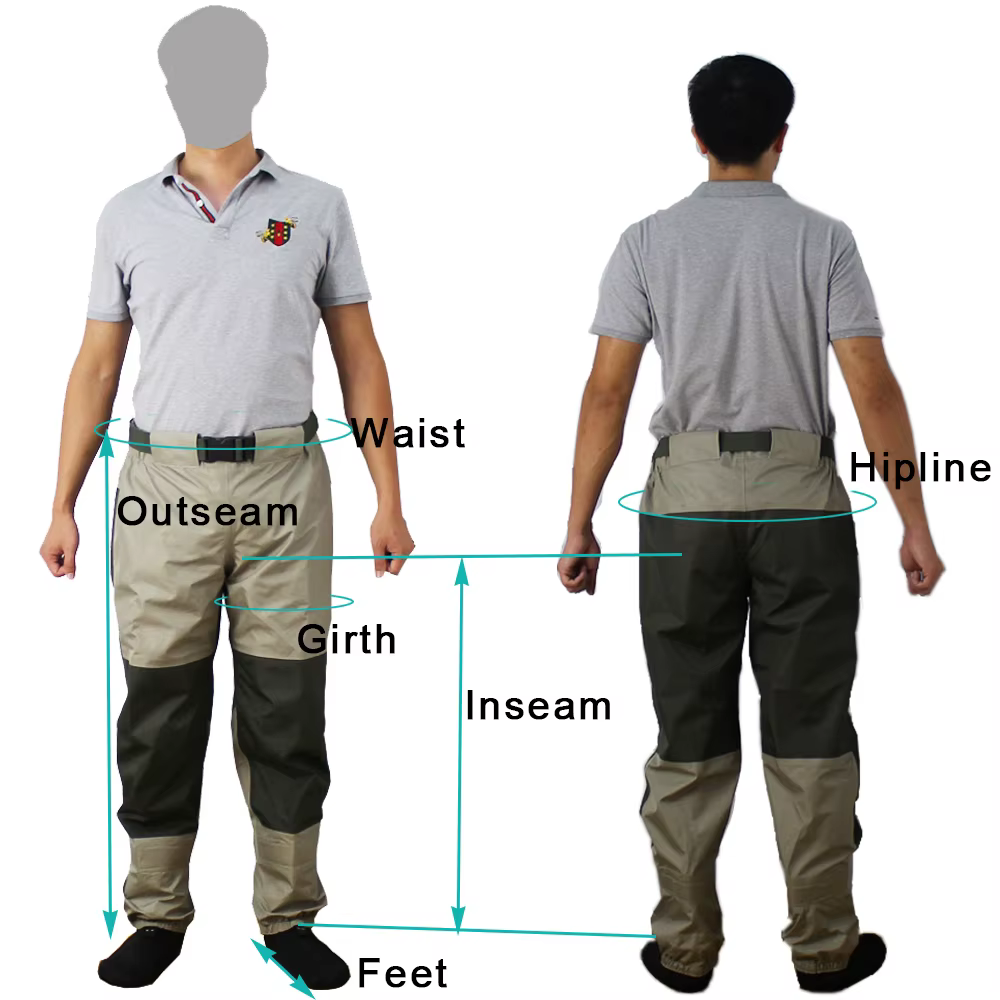 Pantalones Impermeables para Pesca con Mosca - Transpirables y Comodos - imagen 5