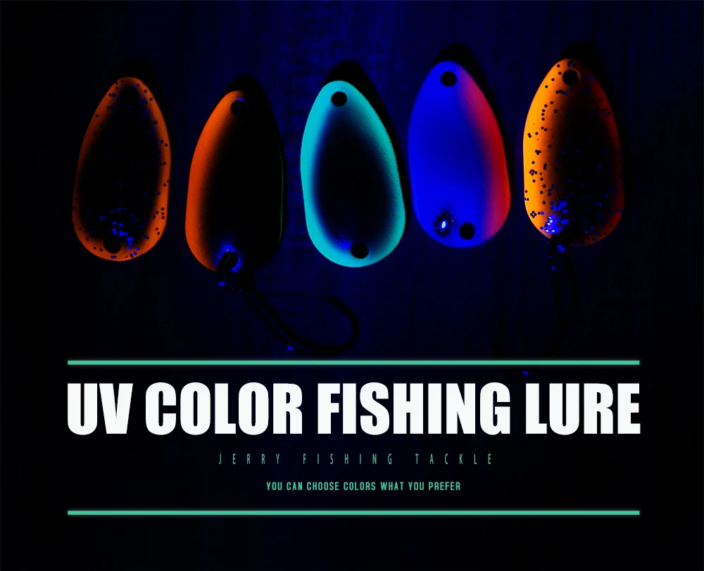 Micro cucharas Jerry Gemini en varios colores con acabado UV