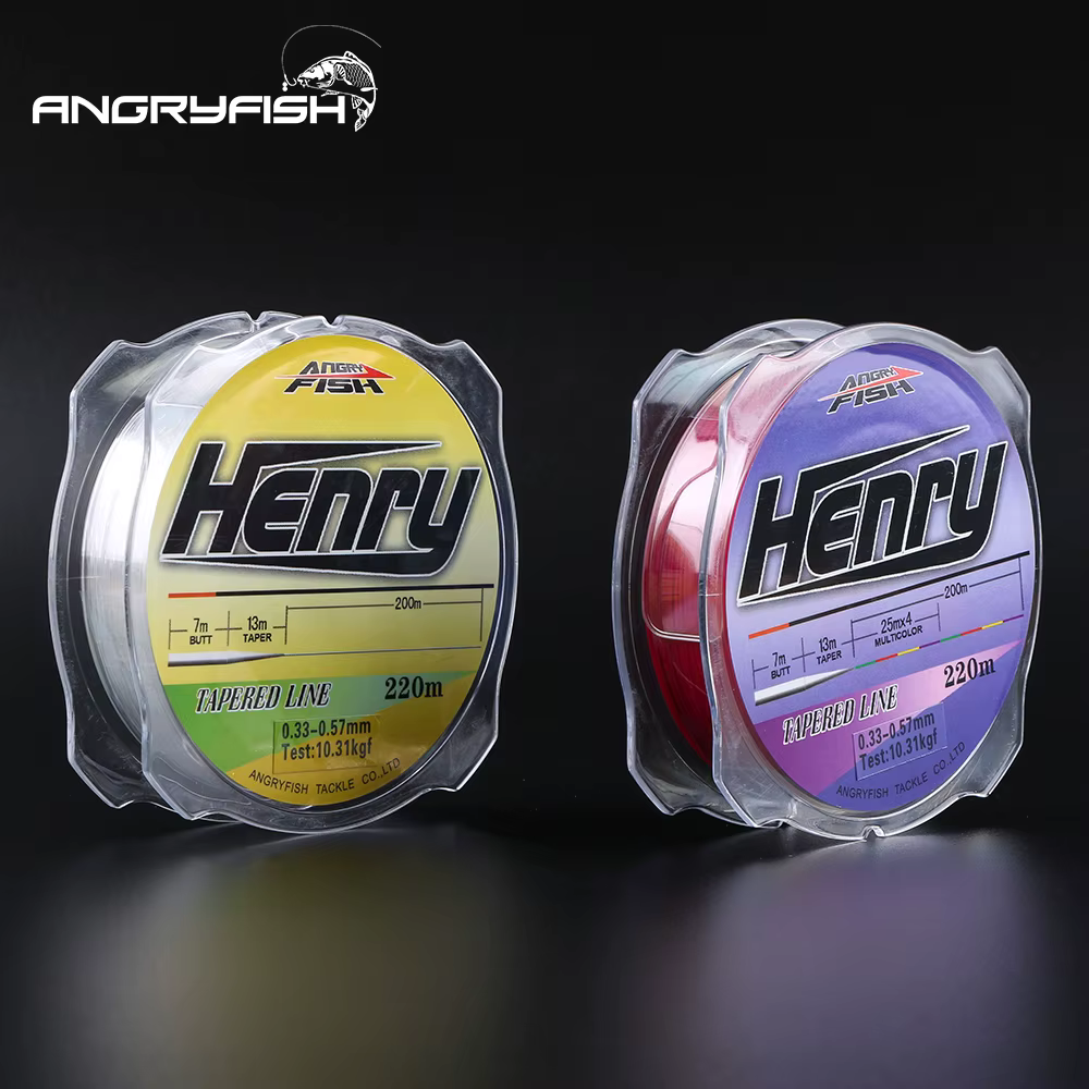 ANGRYFISH Henry – Hilo monofilamento nailon resistente multicolor - imagen 2