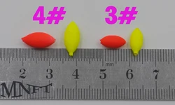 MNFT Flotador ovalado Bobber – Rojo/amarillo tallas 3/4
