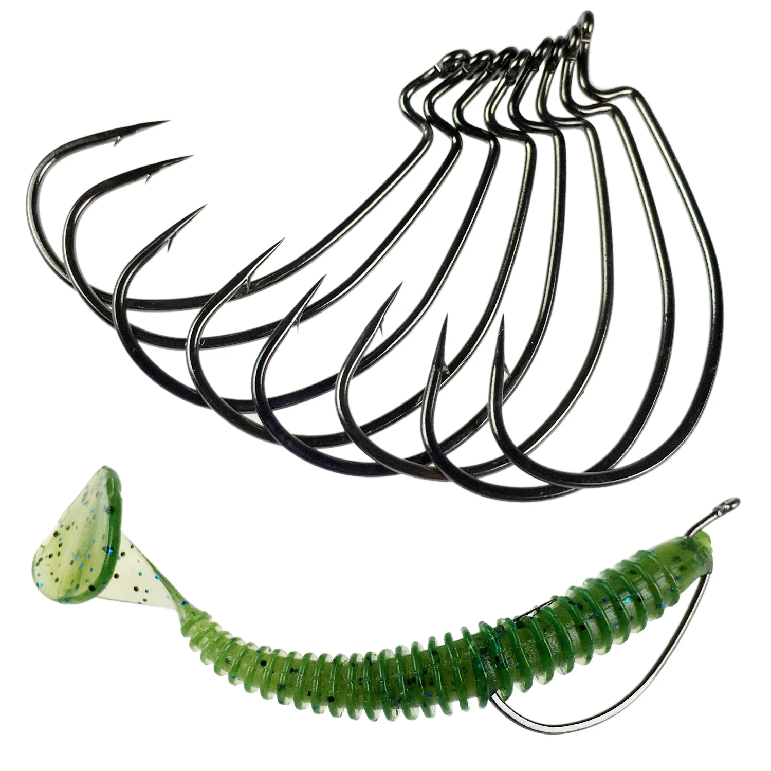Anzuelos THKFISH para montaje wacky y dropshot
