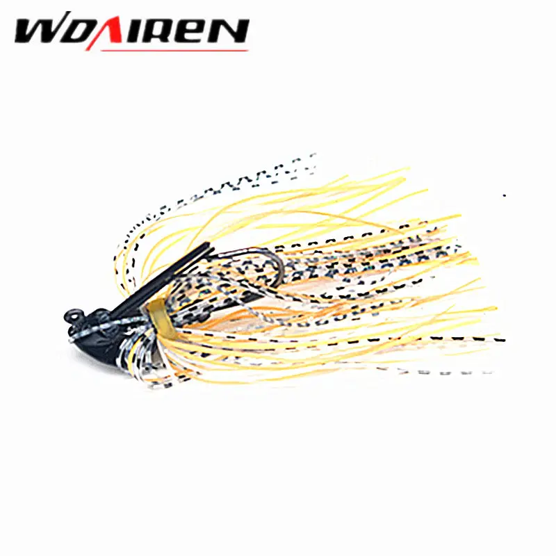 Spinnerbait en acción de pesca