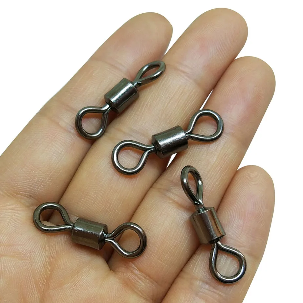 Barril giratorio inoxidable para señuelos de lubina – Conector - imagen 5