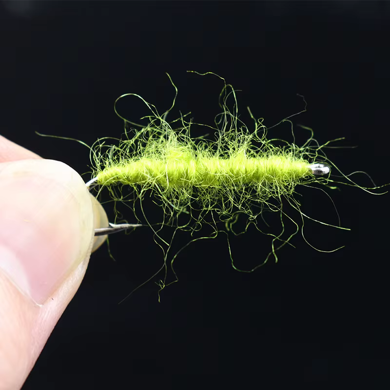 Hilo mohair ninfa para serpentinas y cuerpos - colores variados - imagen 2