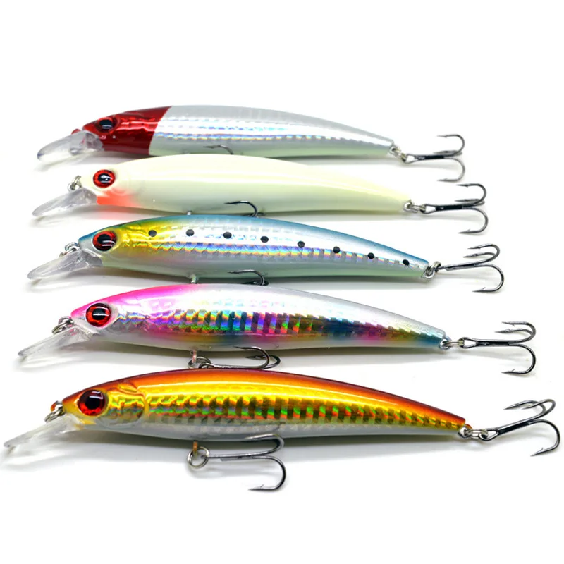Señuelo Minnow duro de largo alcance con láser interno - imagen 3