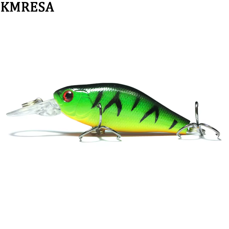 Mini Crankbait 7cm – Señuelo wobbler artificial 8,1g para agua dulce