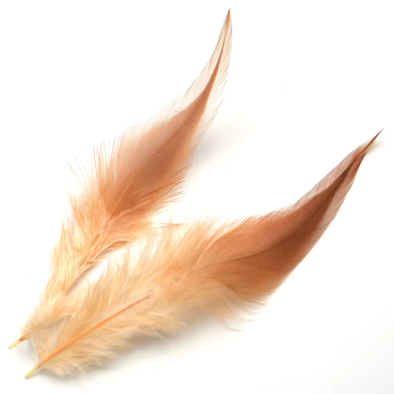 MNFT Hackle de faisán Ginger – Plumas Dun para atar moscas