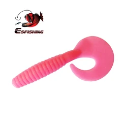 ESFISHING JKCT Grub 80mm – Señuelo blando wobbler de silicona