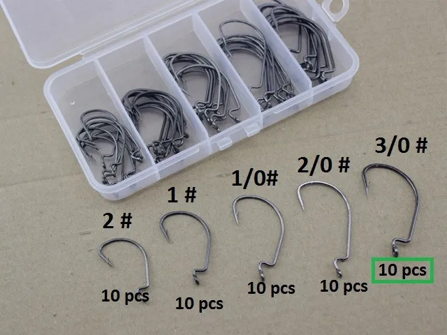 Caja organizadora con anzuelos