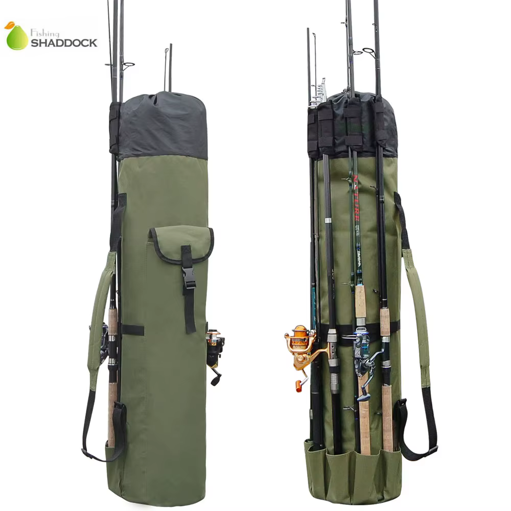 Bolsa de pesca Shaddock: estuche portátil para cañas y aparejos - imagen 2