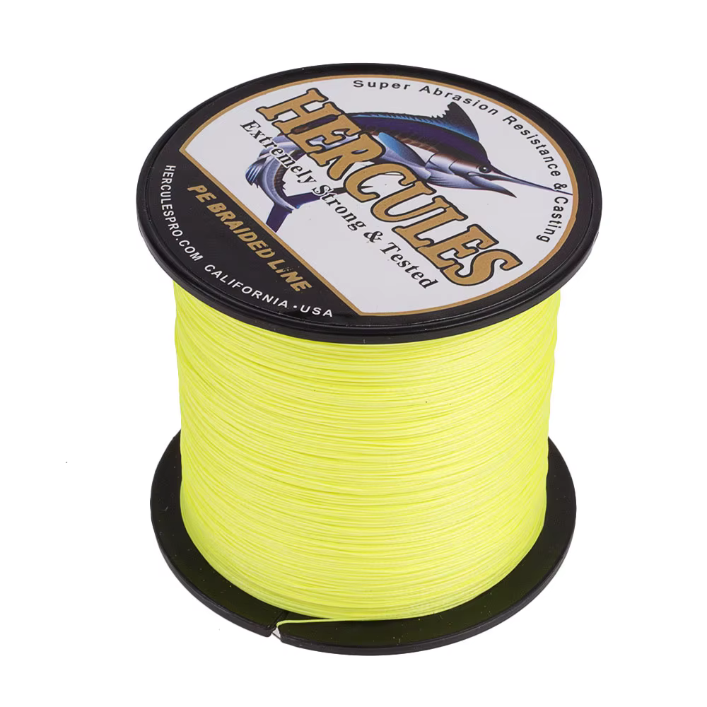 Hercules Sedal trenzado 8 hebras – Hilo PE para pesca de carpa - imagen 3