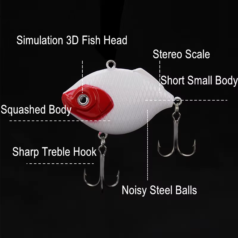 Plaice VIB Wobbler – Señuelo para pescado plano - imagen 3