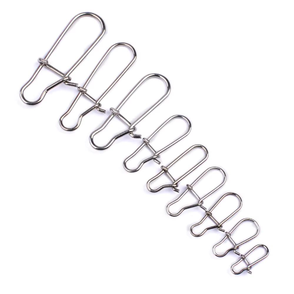 Broches snap giratorios POETRYYI – Acero inoxidable con anillos sólidos