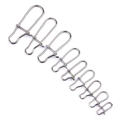Broches snap giratorios POETRYYI – Acero inoxidable con anillos sólidos