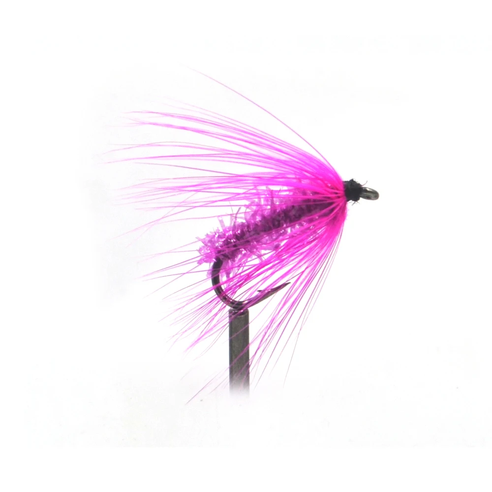 MNFT Streamer Caterpillar Púrpura para Trucha – Pesca con Mosca - imagen 4
