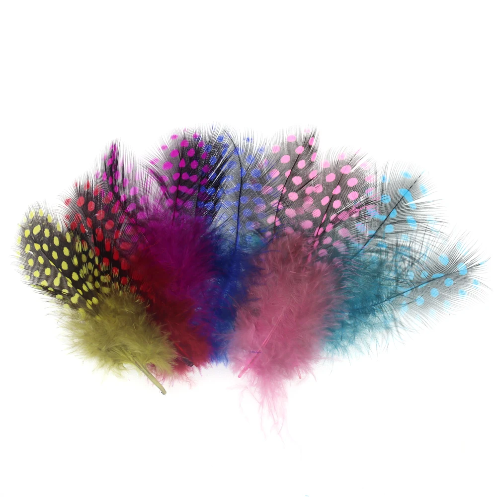 Bimoo Plumas para moscas – búho, guinea y faisán - imagen 5