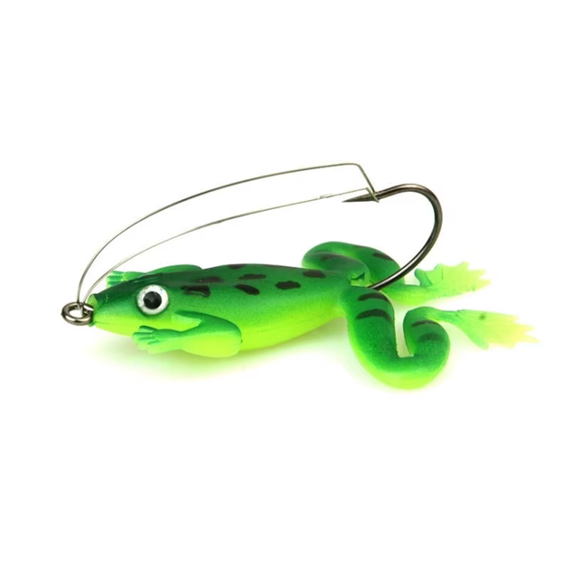 Señuelo de rana Frog 6cm 5,2g – Vinilo con anzuelo para black bass