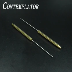 CONTEMPLATOR Aguja Hackle Latón – Mango hexagonal atar moscas