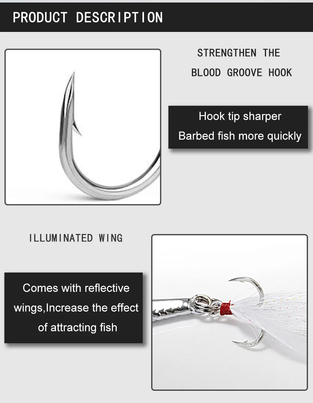Jig duro FTK 60G para pesca desde orilla o embarcación