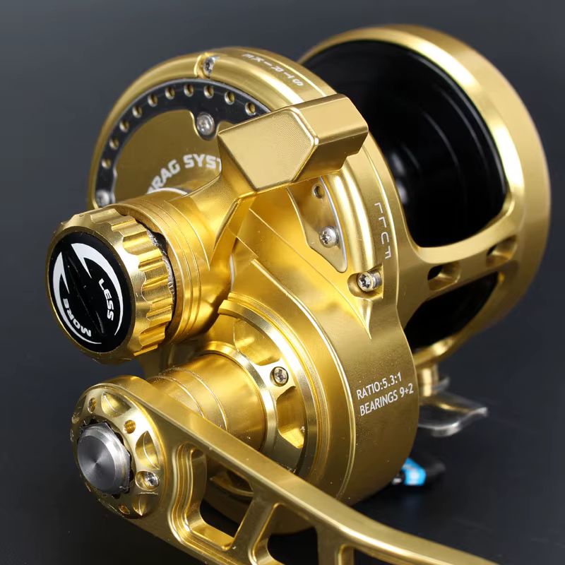 Madox Carrete Jigging Lento – Arrastre 35 kg para aguas profundas - imagen 3