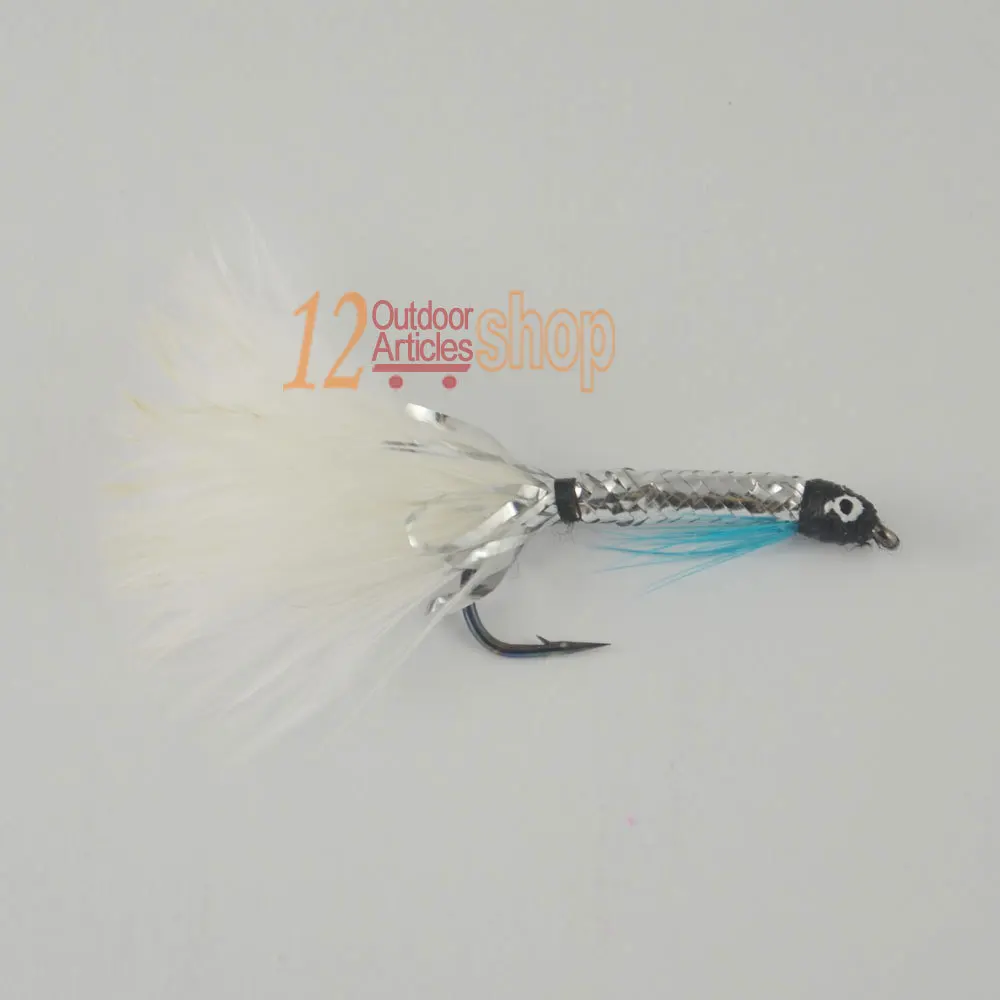 MNFT Moscas Streamer Ghost Tail Blue Fin para pesca con mosca - imagen 4