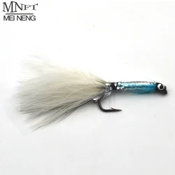 MNFT Moscas Streamer Ghost Tail Blue Fin para pesca con mosca