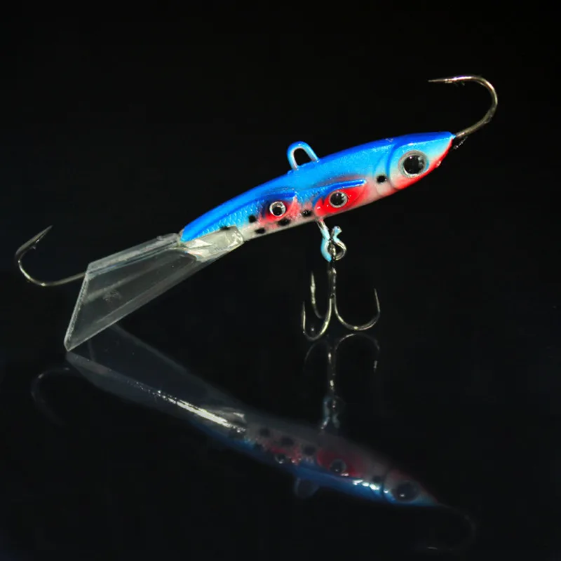 Mini jig de equilibrio metal para pesca en hielo – anzuelo - imagen 2