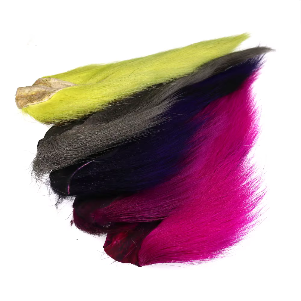 Cola de cervo multicolor Bimoo – Para atado de moscas de trucha y salmón