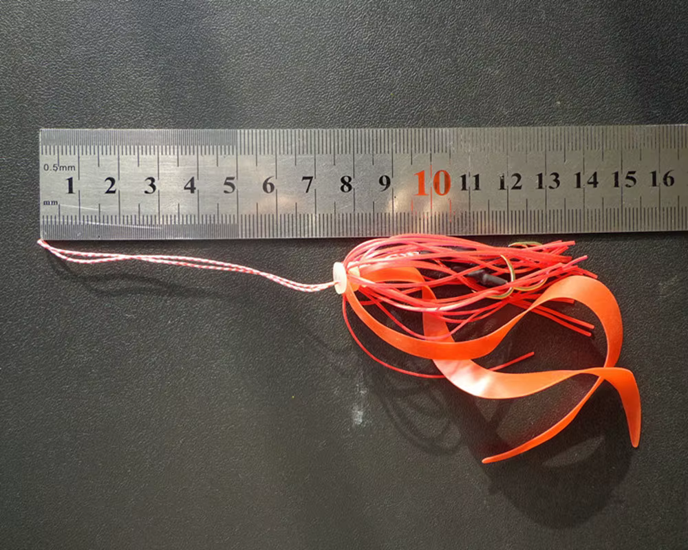 Jibionera Black Minnow – Señuelo de vinilo para calamar - imagen 3