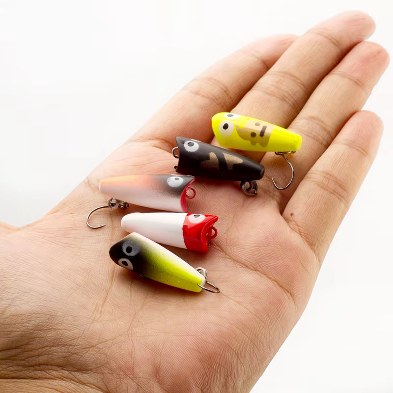 Señuelo artificial duro mini para spinning con anzuelo - imagen 2