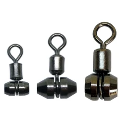 Triple giratorio para pesca de carpa con conector de acero inoxidable