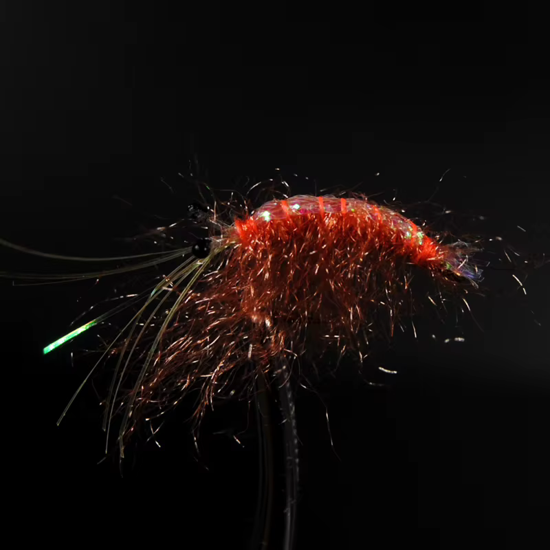 Señuelos de Gamba Naranja para Pesca a Mosca - imagen 5