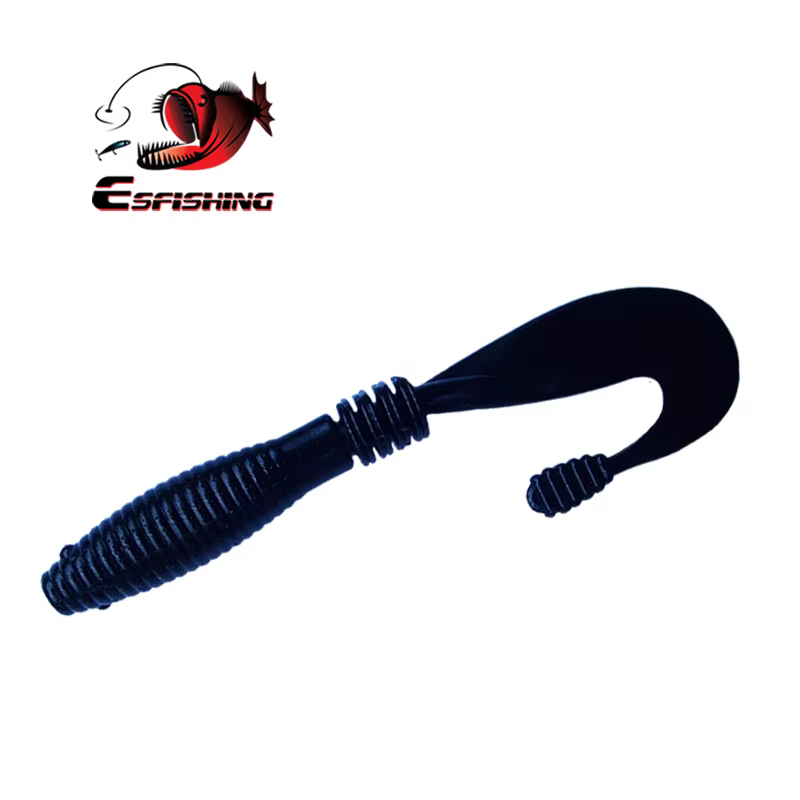 ESFISHING Counter Grub – Señuelo blando 100mm para carpa - imagen 4
