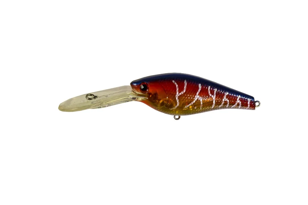 BassLegend Crankbait Flotante 80mm – Para Pesca Profunda - imagen 4