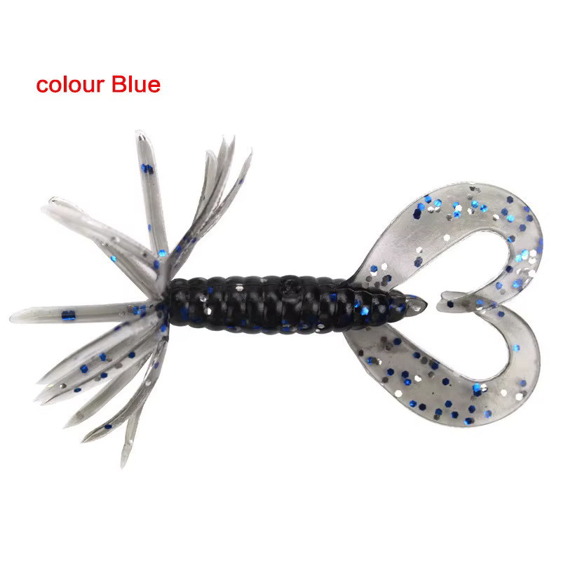 Buzz Señuelo paraguas Doble cola Larva para pesca - 7 cm, 1.8 g - imagen 4