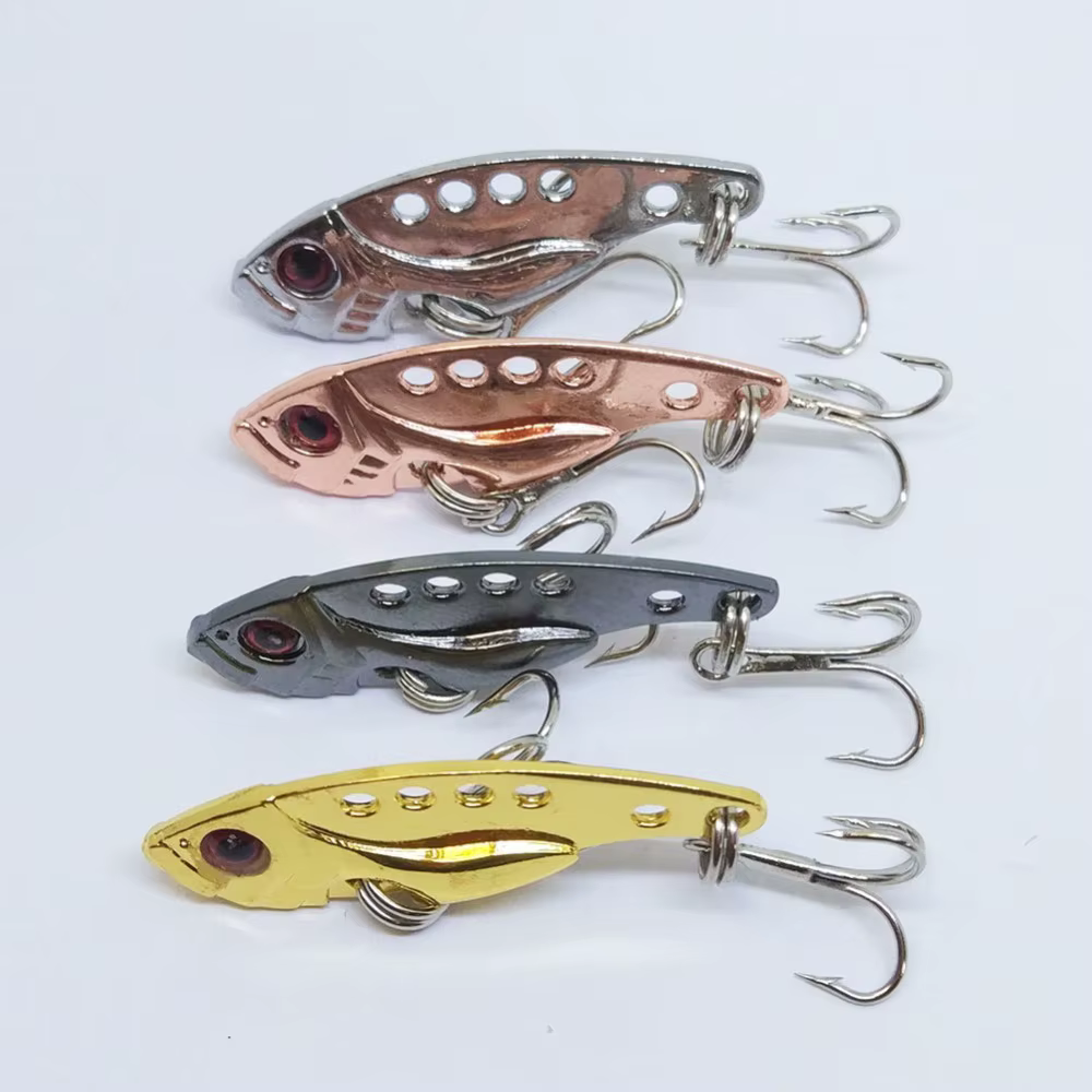 Spinner VIB Metal INFOF para Lubina – Señuelo de Pesca en Mar - imagen 4