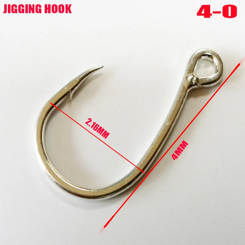 Anzuelos Jigging Reforzados para Grandes Capturas