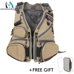 Maximumcatch Chaleco de pesca con mosca – Ajustable y multifunción