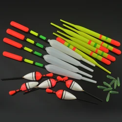 Bobber Boyas para Pesca Vertical con Caja de Aparejos