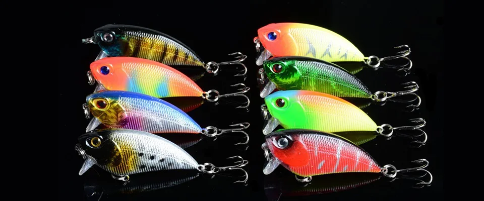 Señuelo de pesca WDAIREN VIB 6,5g vista lateral