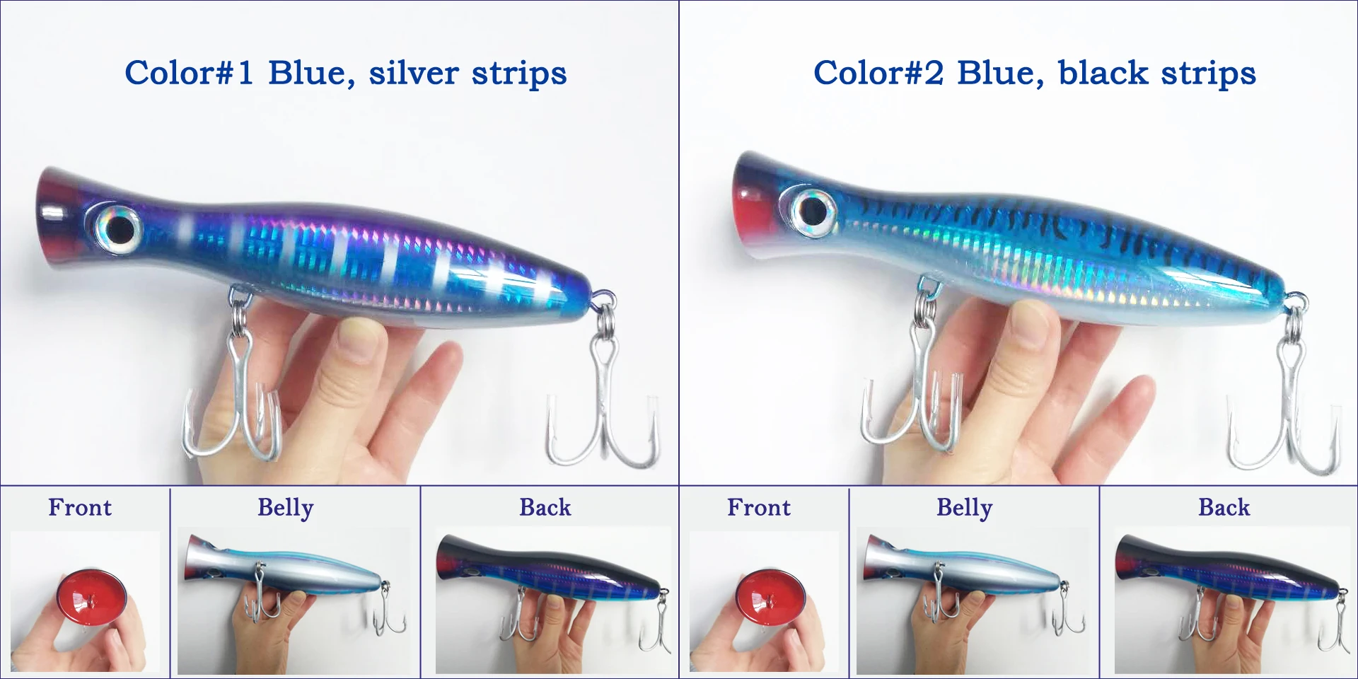 Jerry Popper señuelo de pesca para aguas profundas