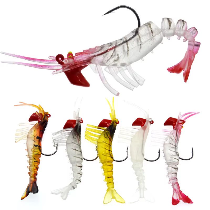 Jig Head brillante para señuelo de camarón - imagen 5