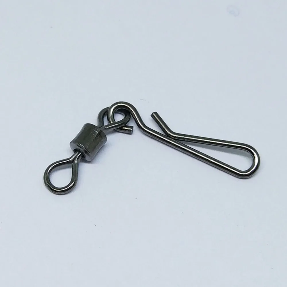 Conectores giratorios de cambio rápido inox para pesca de carpa - imagen 3