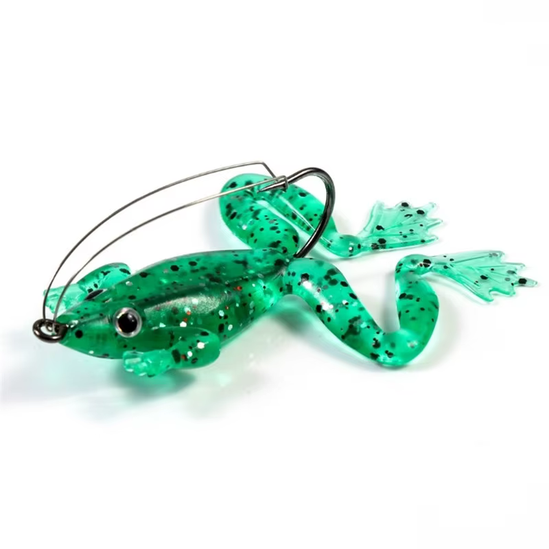 Señuelo de rana Frog 6cm 5,2g – Vinilo con anzuelo para black bass - imagen 3