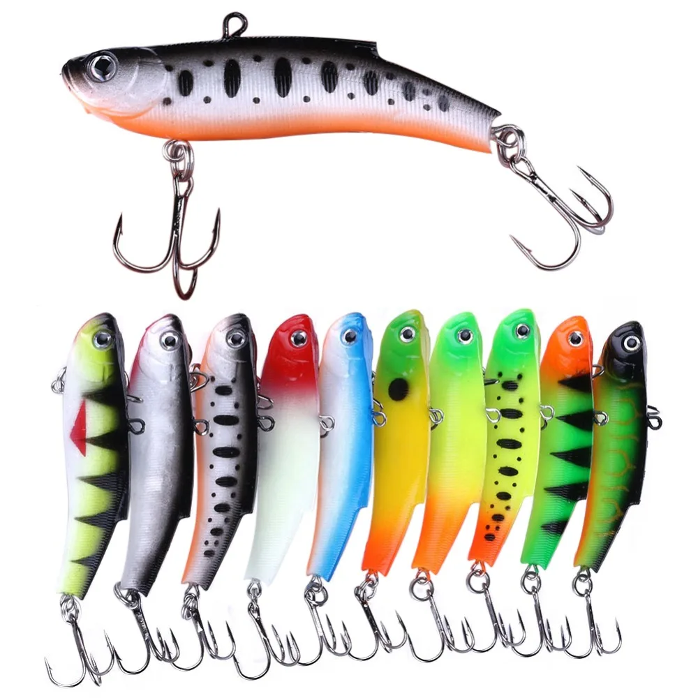 Cebo artificial suave VIB para pesca en hielo – Pececillo - imagen 3