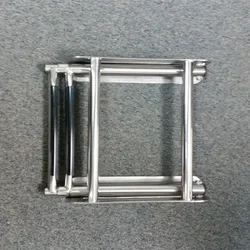 Polea telescópica acero inoxidable doble escalón para barco marino