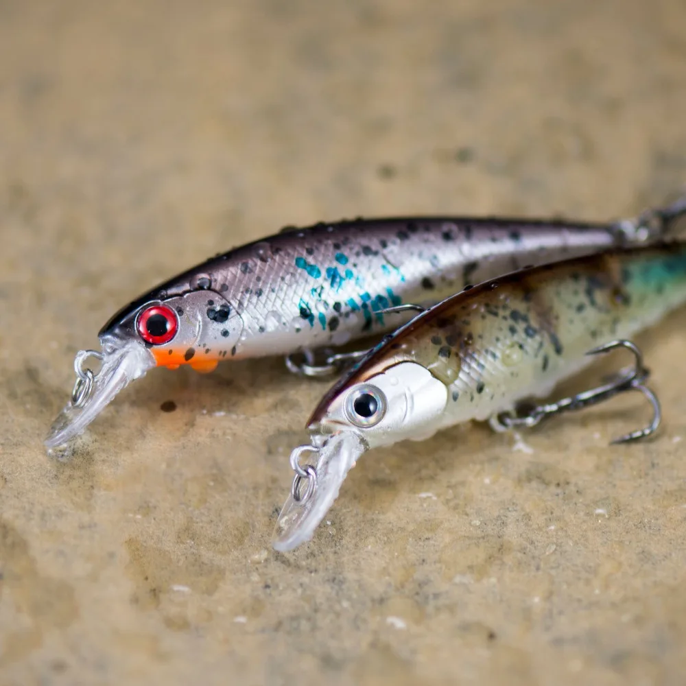 Señuelo en acción de pesca