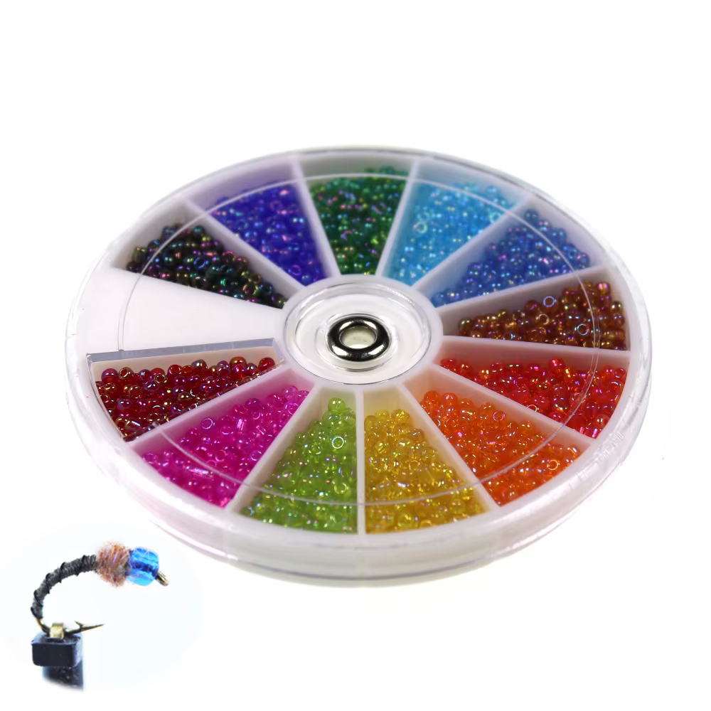 Cuentas holográficas Bimoo multicolores