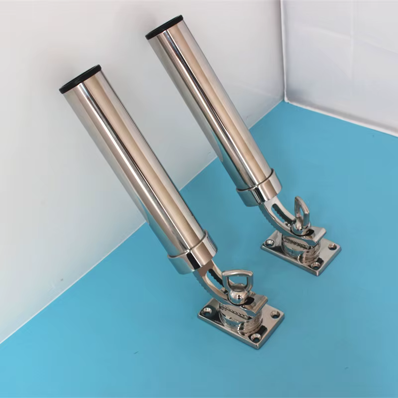 Soporte portacañas regulable 360° – Acero inoxidable 316 - imagen 3