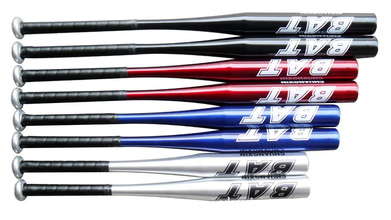 Bate de béisbol de aleación de aluminio en colores